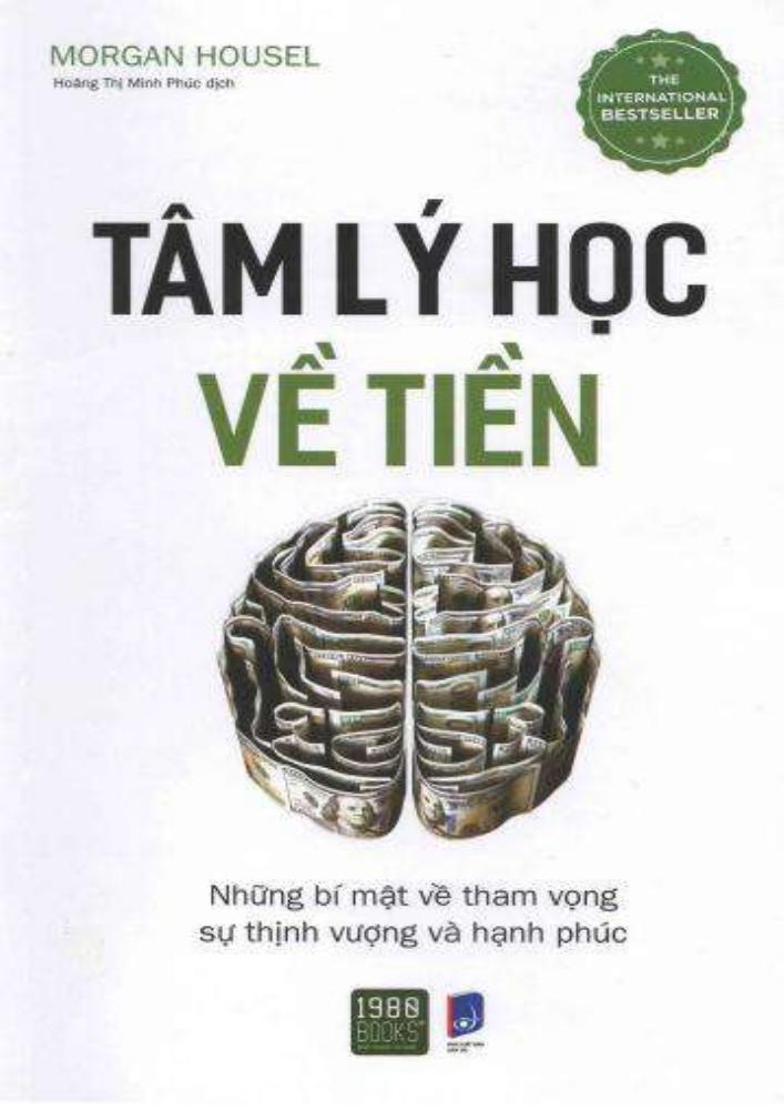 Bìa Tâm lý học về tiền — Morgan Housel
